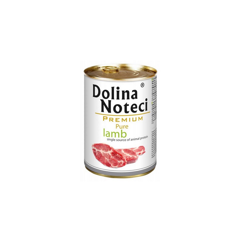 Dolina Noteci Premium Pies Pure Jagnięcina puszka 400g