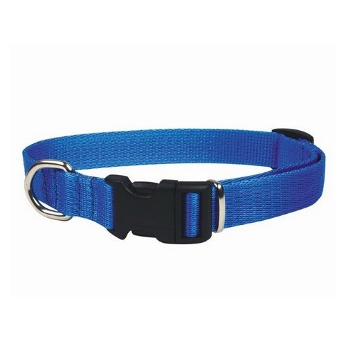 CHABA Obroża taśma regulowana 10mm x 30cm niebieska