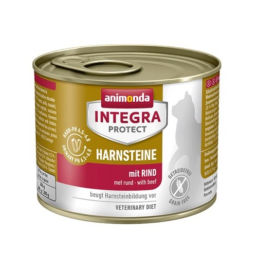 Animonda Integra Protect Harnsteine dla kota - z wołowiną puszka 200g