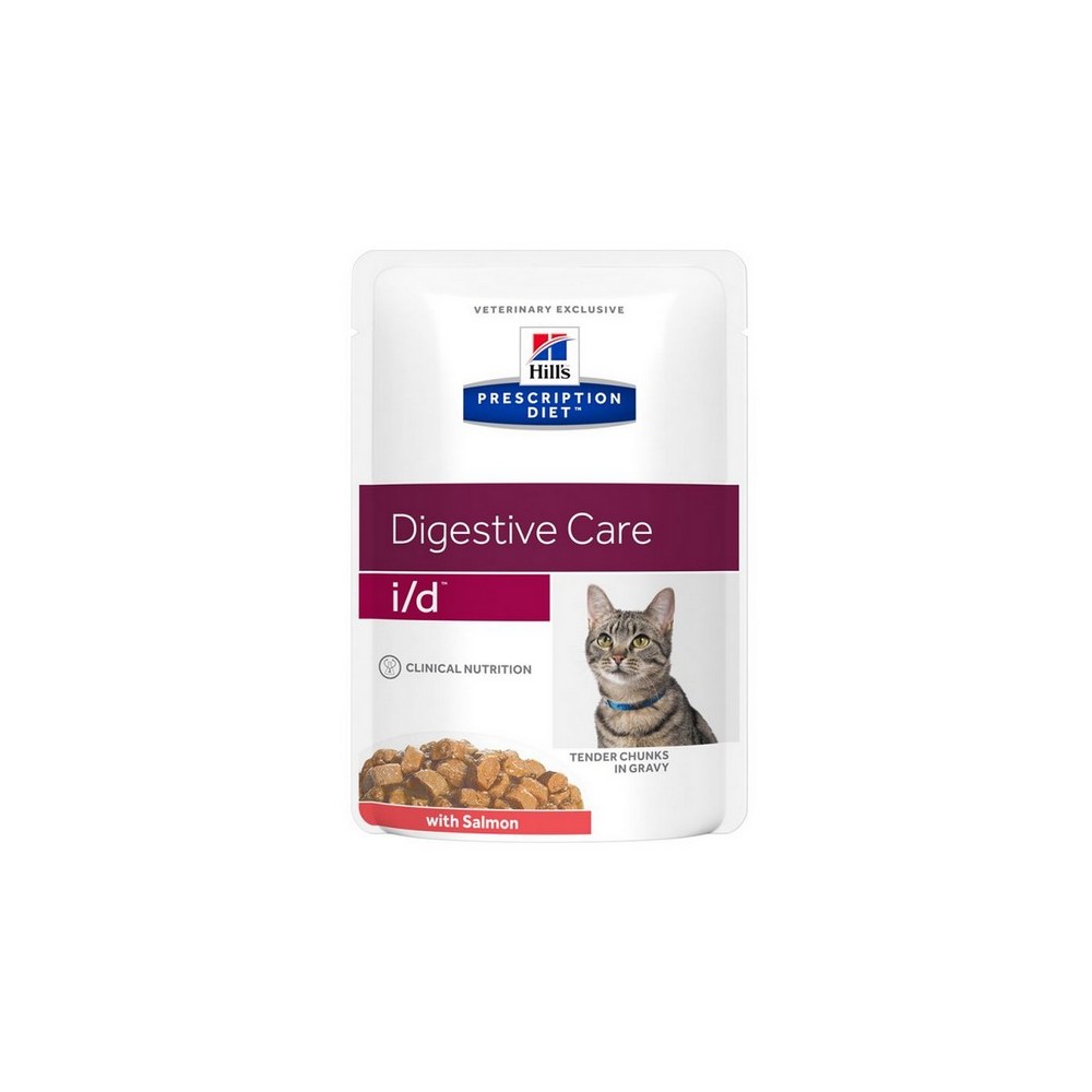 Hill's Prescription Diet i/d Feline Łosoś saszetka 85g
