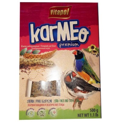 Vitapol Pokarm dla zeberki i ptaków egzotycznych 500g [2303]