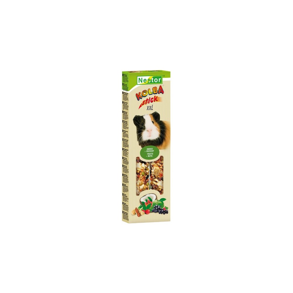 Nestor Kolba XXL Gryzoń duży - owoc i orzech 2szt