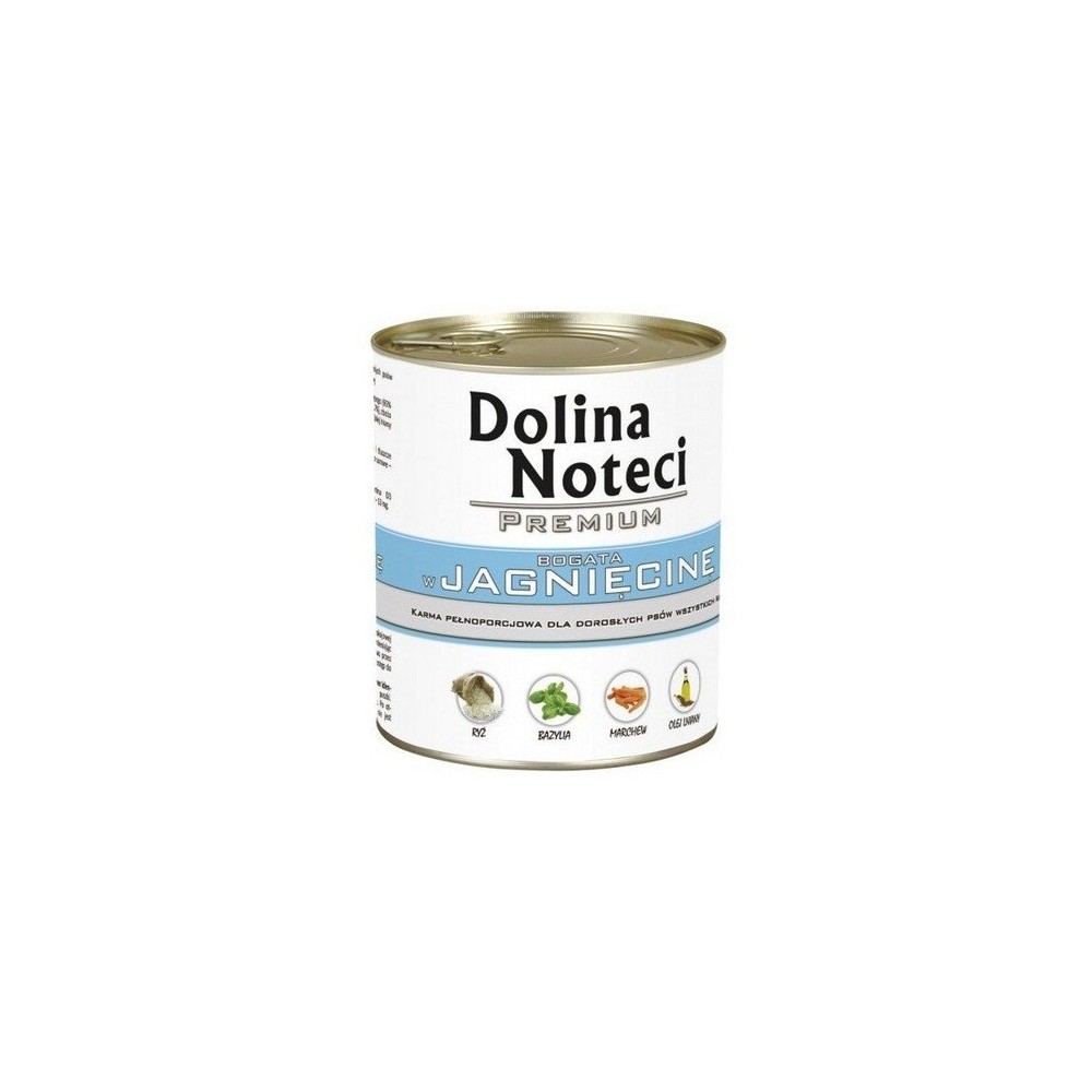 Dolina Noteci Premium Pies Jagnięcina puszka 400g
