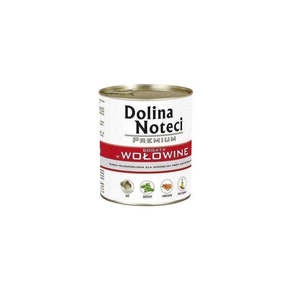 Dolina Noteci Premium Pies Wołowina puszka 400g