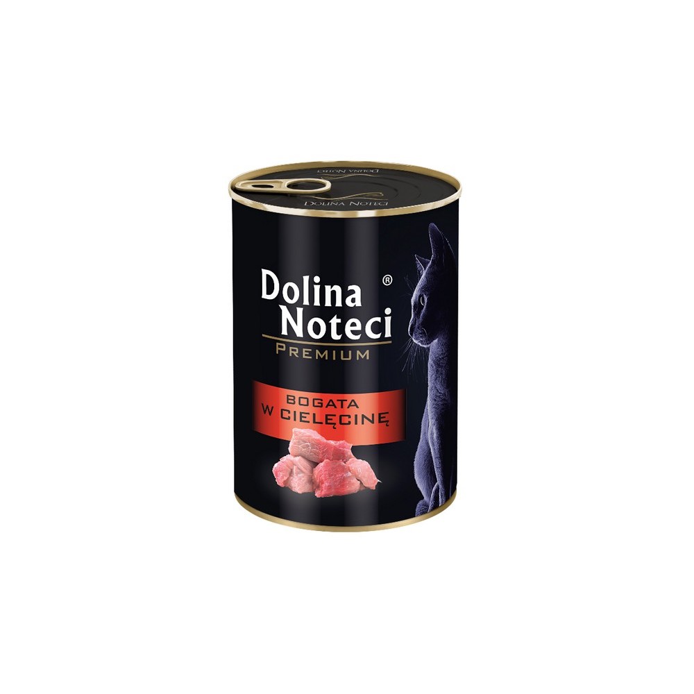 Dolina Noteci Premium Kot Bogata w cielęcinę puszka 400g