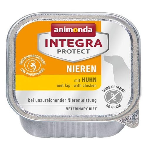 Animonda Integra Protect Nieren dla psa kurczak tacka 150g
