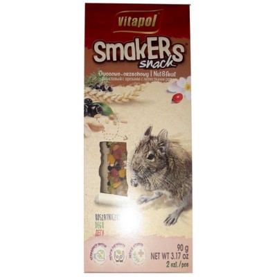 Vitapol Smakers dla koszatniczki - owocowo-orzechowy 2szt [1705]