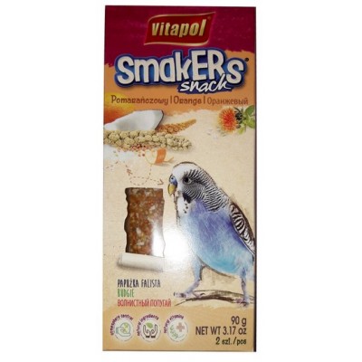 Vitapol Smakers dla papugi falistej - pomarańczowy 2szt [2115]