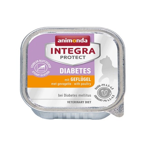 Animonda Integra Protect Diabetes dla kota - z drobiem tacka 100g