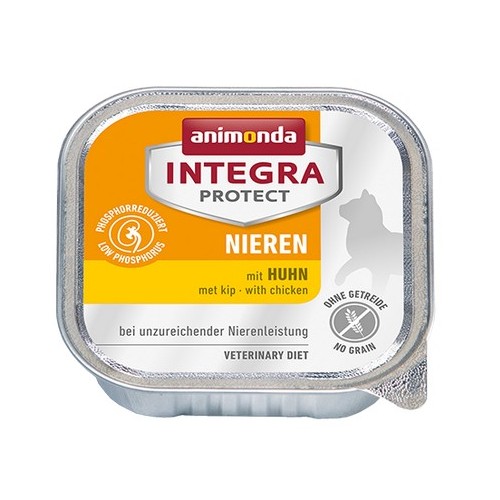 Animonda Integra Protect Nieren dla kota - z kurczakiem tacka 100g