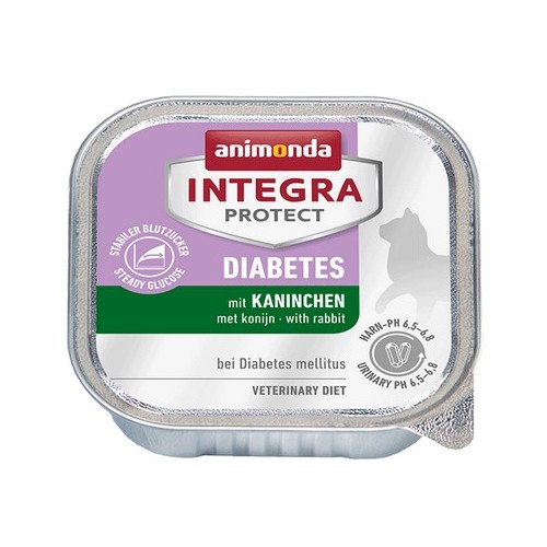 Animonda Integra Protect Diabetes dla kota - z królikiem tacka 100g