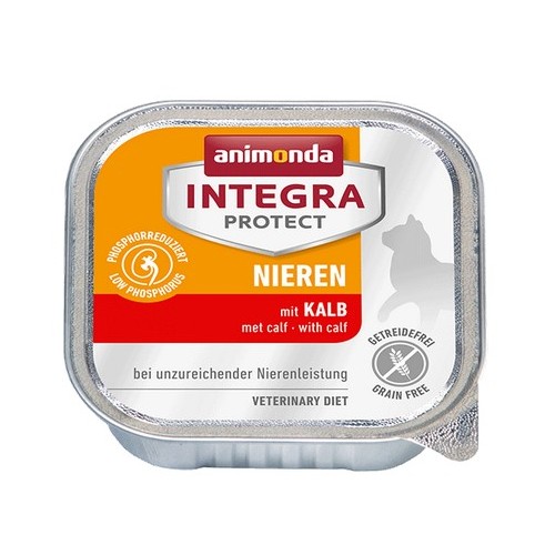 Animonda Integra Protect Nieren dla kota - z cielęciną tacka 100g