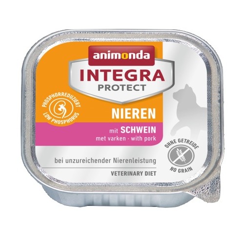 Animonda Integra Protect Nieren dla kota - z wieprzowiną tacka 100g