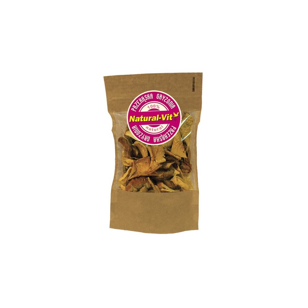 Natural-Vit Przekąska Gryzonia Jabłka suszone 50g