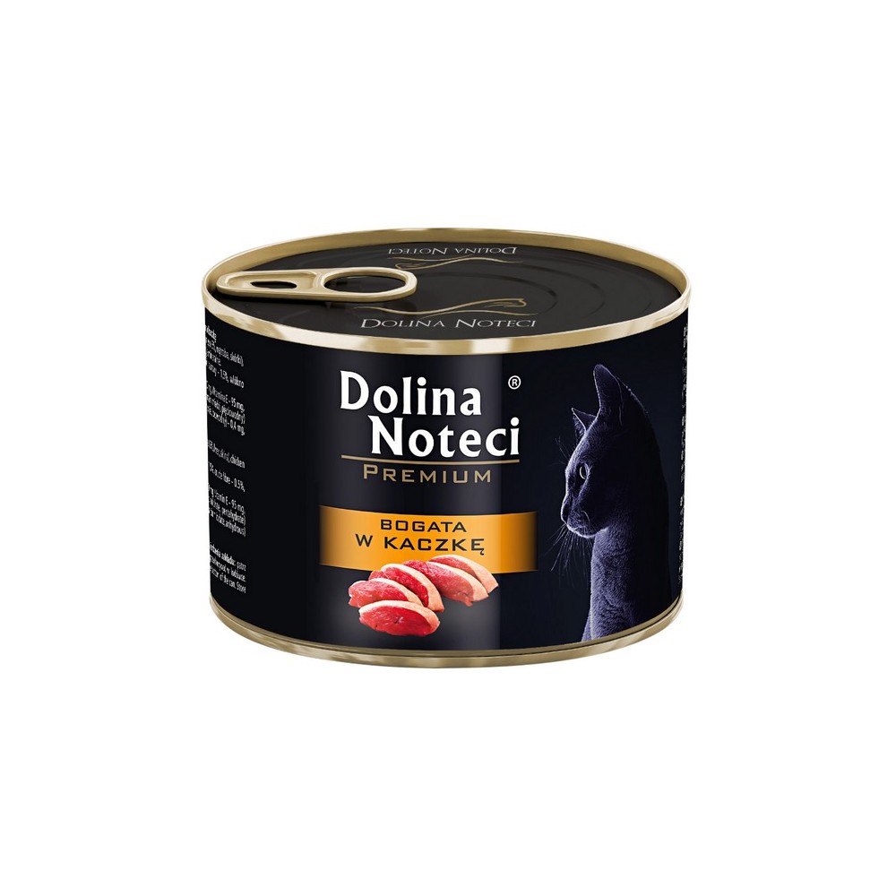 Dolina Noteci Premium Kot Bogata w kaczkę puszka 185g
