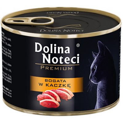 Dolina Noteci Premium Kot Bogata w kaczkę puszka 185g