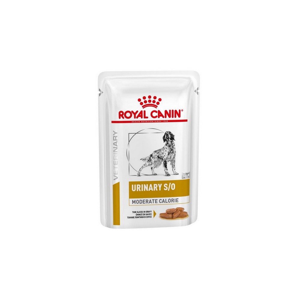 Royal Canin Veterinary Diet Canine Urinary S/O Moderate Calorie saszetka 100g