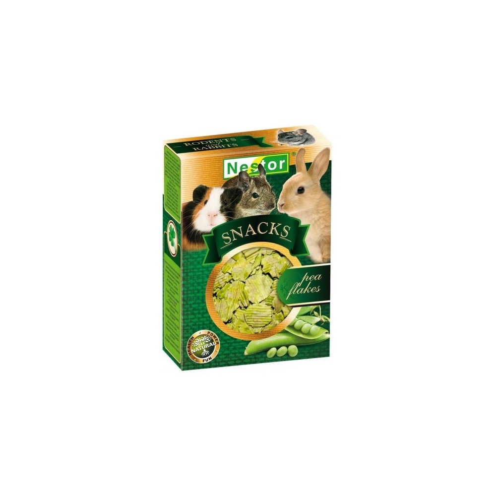 Nestor Snacks - płatki grochu 45g