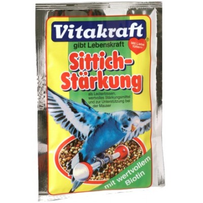 Vitakraft Sittich Starkung 30g - z biotyną na pierzenie