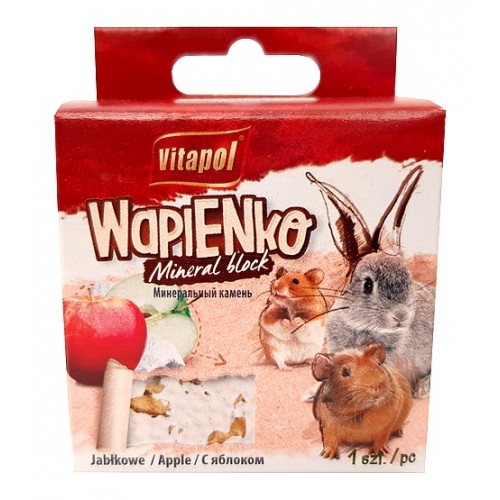 Vitapol Kostka Wapienna dla gryzoni jabłkowa [1058]