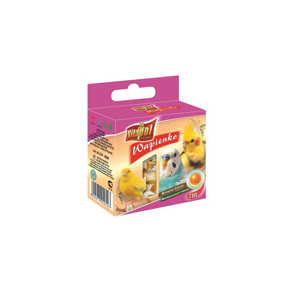 Vitapol Kostka wapienna dla ptaków - pomarańcza [2054]