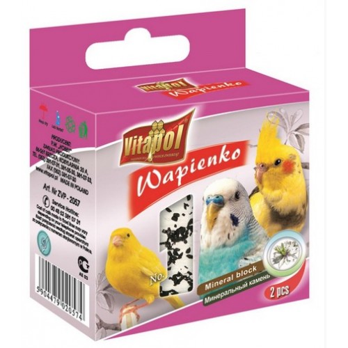 Vitapol Kostka wapienna dla ptaków - czarnuszka [2057]