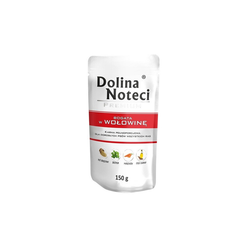 Dolina Noteci Premium Pies Wołowina saszetka 150g
