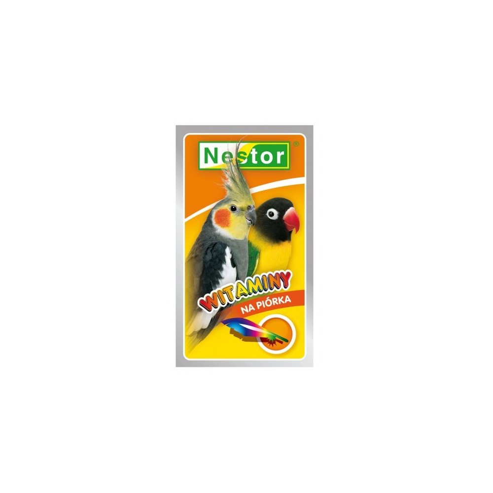 Nestor Witaminy dla średnich papug - na piórka