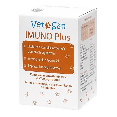 Vetosan Imuno Plus 60 tabletek