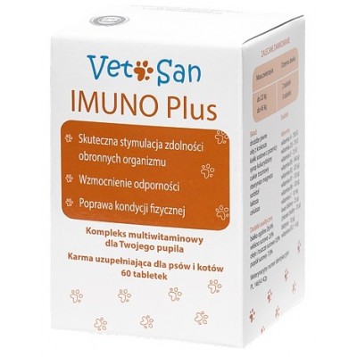 Vetosan Imuno Plus 60 tabletek