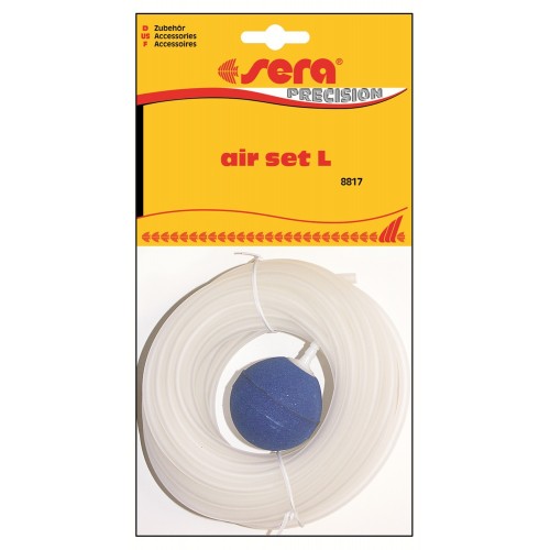 Zestaw Air set “L” - kamień napow.XL, wężyk 10m