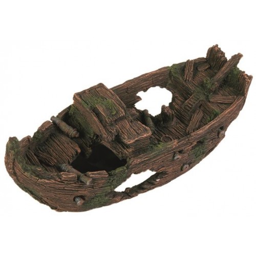 DEKORACJA WRAK STATKU 29CM