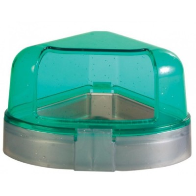 TOALETA NAROŻNA Z DASZKIEM +ŁOPATKA