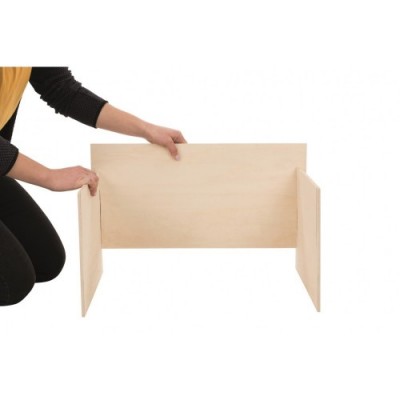 Piaskownica dla królików, 58 x 30 x 38 cm