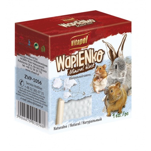 KOSTKA WAPIENNA DLA GRYZONI-NATURA