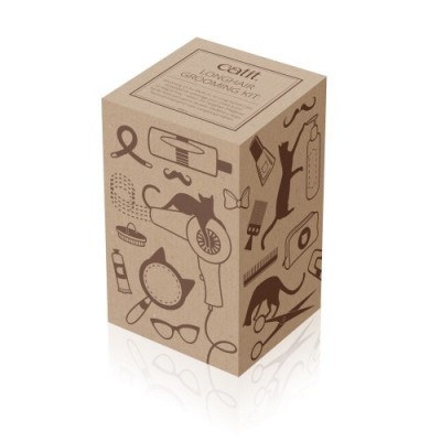 Zestaw pielęgnacyjny dla kotów, sierść długa