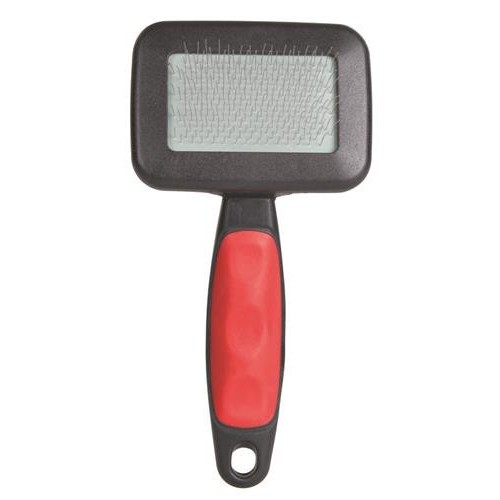 MIĘKKA SZCZOTKA Z GUMOWĄ RĄCZKĄ ZE SZCZOTECZKĄ DO CZYSZENIA 7 x 13 cm