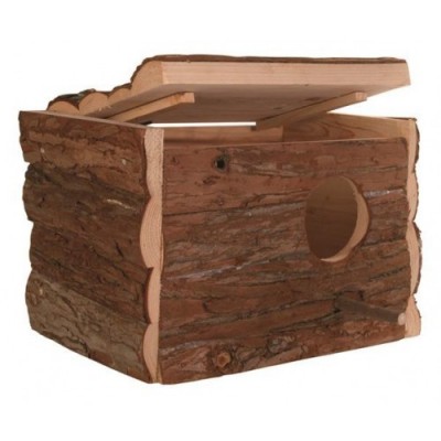 DOMEK DREWNIANY DLA NIMFY 30×20×20 cm