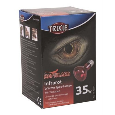 Punktowa lampa grzewcza, podczerwień, czerwona, 35 W