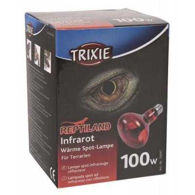 Punktowa lampa grzewcza, podczerwień, czerwona, 100W