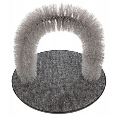 Szczotka dla kotów Fur Care Arch, 36 x 33cm, szara