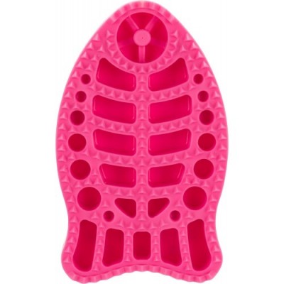 Szczotka do masażu, dla kota, różowa, silikon, 7x11cm