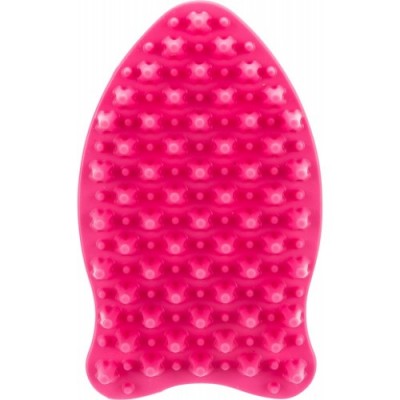 Szczotka do masażu, dla kota, różowa, silikon, 7x11cm