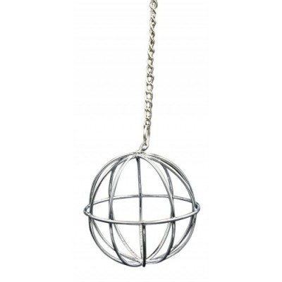 Panama Pet karmnik kulisty dla gryzoni i królika, chromowany, 8 cm