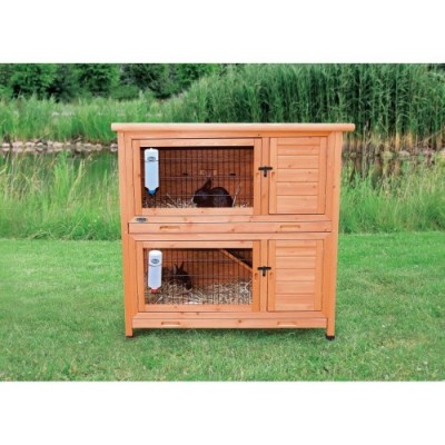 Klatka dla królików 'Natura' ,2 piętrowa,116×111×65 cm