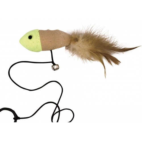 Barry King Fluorescencyjna ryba z piórkiem 8 x 4 cm