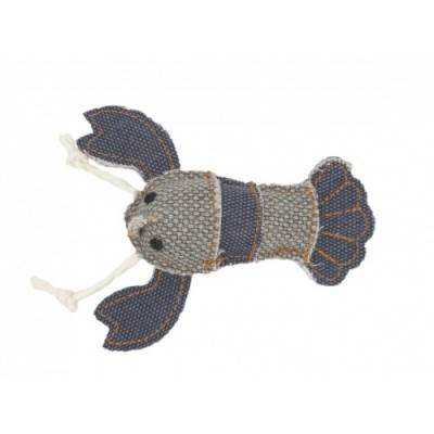 Barry King homar z mocnego materiału szary/granatowy 12 x 11 cm