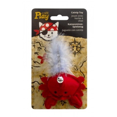 Zabawka z kocimiętką, Catit Play Pirates Catnip Toy, Krab