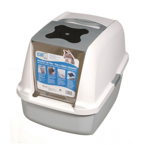 Kuweta zabudowana, niebieska, 43x57x50cm