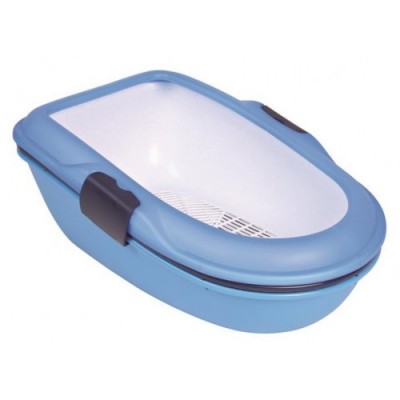 KUWETA DLA KOTA "BERTO" NIEBIESKA 39x22x59cm